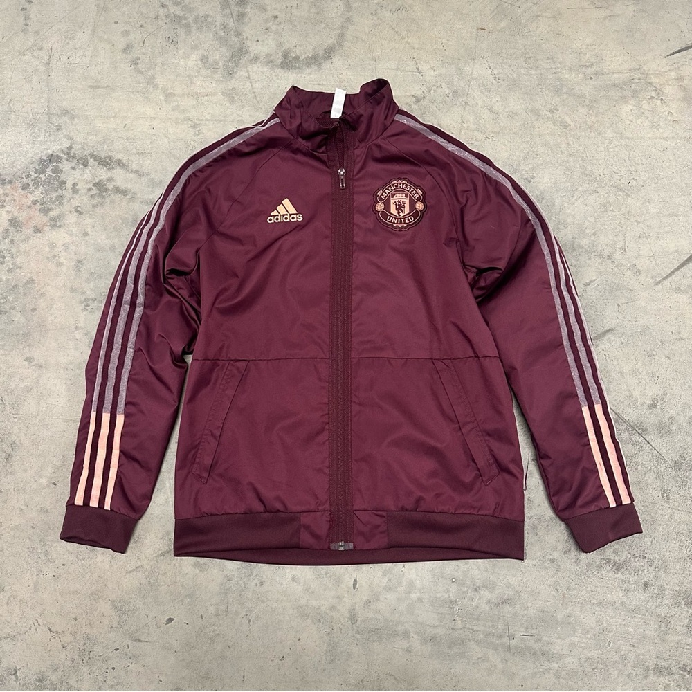 Manchester United Adidas Anthem Pre-Game Jacket